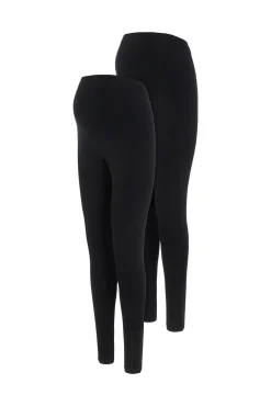 Mamalicious Pack de 2 Leggings largos Maternity