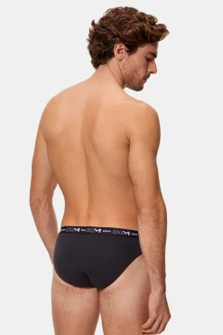 DIM Pack de 3 slips de hombre de algodón elástico