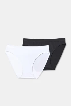 DIM Pack de dos bragas sin costuras microfibra en varios colores