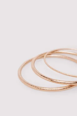 Springfield Pack pulseras pan de oro doradas