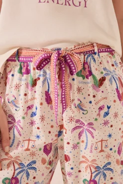 Women'secret Pantalón largo multicolor