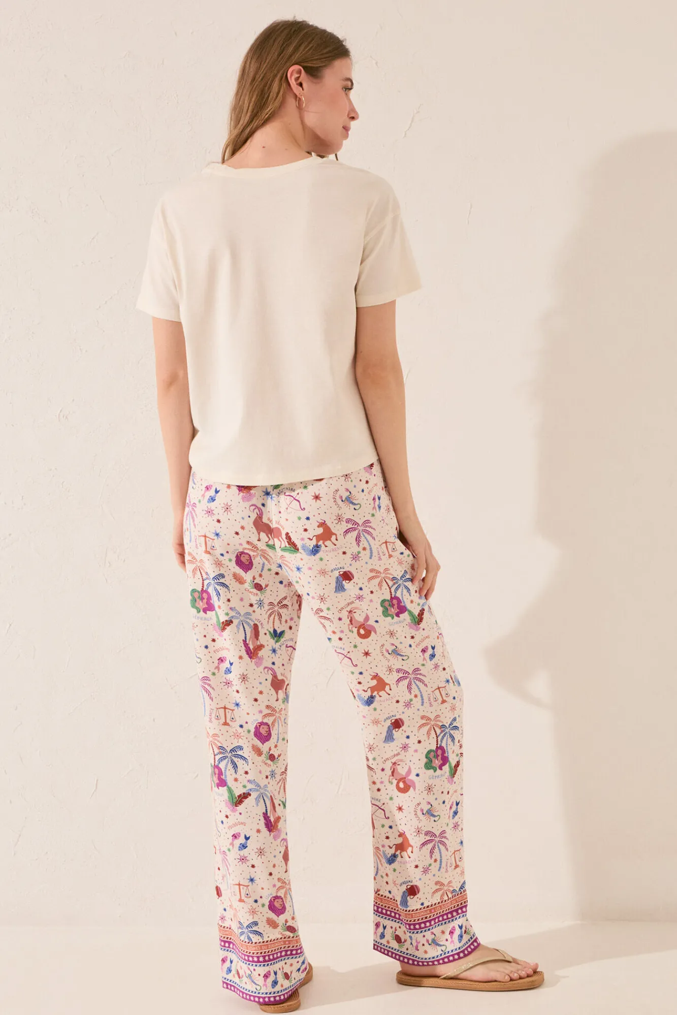 Women'secret Pantalón largo multicolor