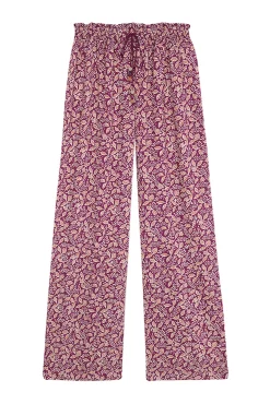 Women'secret Pantalón largo morado