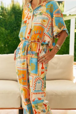 Jaase Pantalón Recto estampado Cici