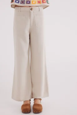 Crianças Springfield Kids Pantalon lino niña