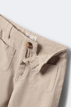 Crianças Springfield Kids Pantalon lino niña