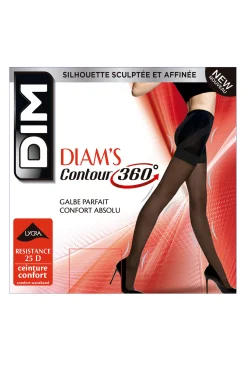 DIM Panty reductor Diam's Contour 25 deniers que moldea de pies a cintura