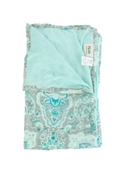 Kbas Pareo toalla algodon con bolsa flores