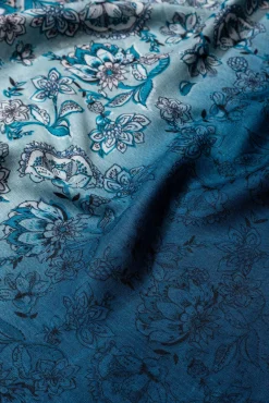 Vilanova Pañuelo con estampado floral en gradiente