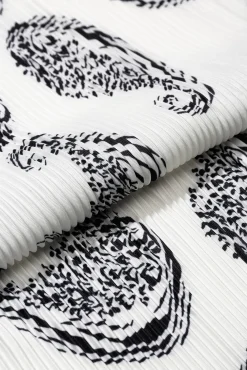 Vilanova Pañuelo Plisado Estampado Paisley