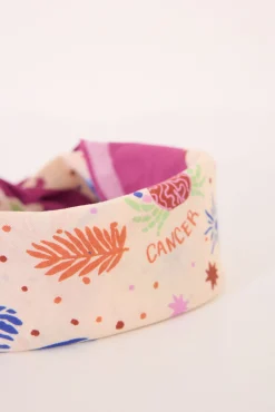 Women'secret Pañuelo print dibujos lila