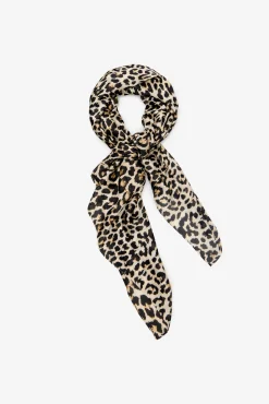 Cortefiel Pañuelo sedoso leopardo