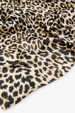 Cortefiel Pañuelo sedoso leopardo