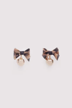 Springfield Pendientes lazos corazones