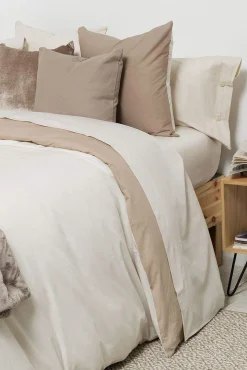 Percale cotton duvet cover