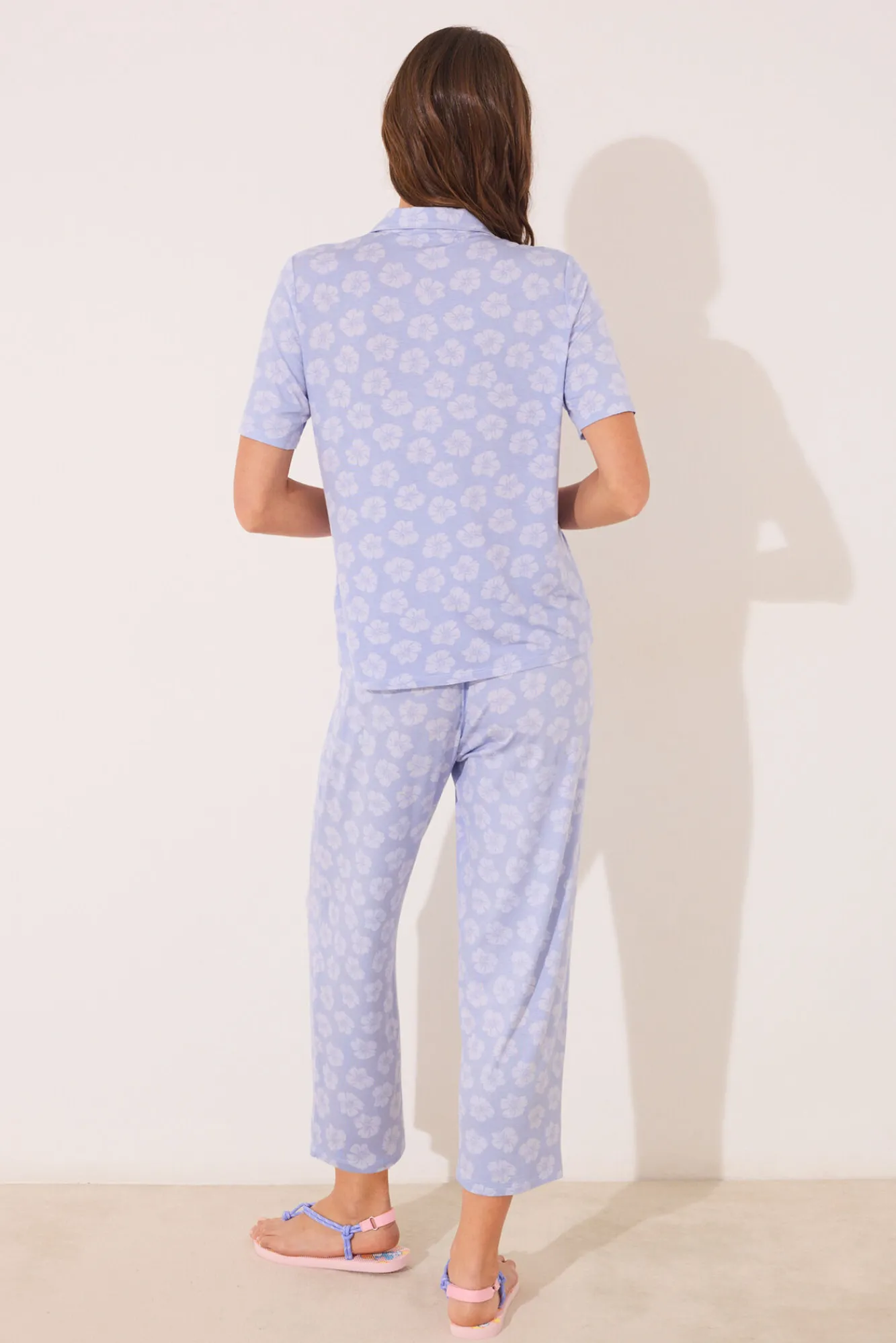 Women'secret Pijama camisero Capri viscosa