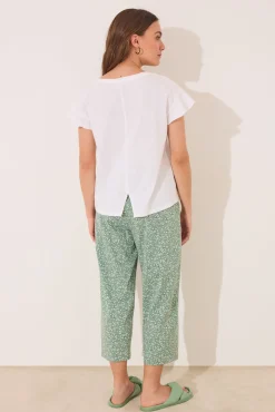 Women'secret Pijama Capri 100% algodón