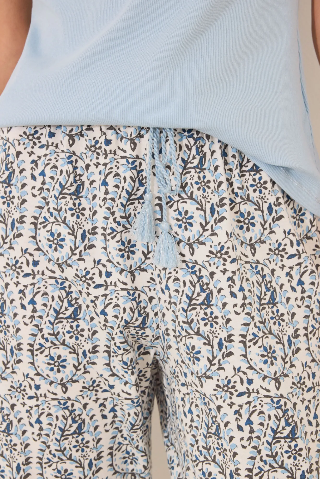 Women'secret Pijama Capri algodón paisley