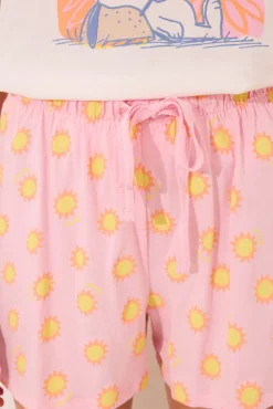 Women'secret Pijama corto algodón Snoopy soles