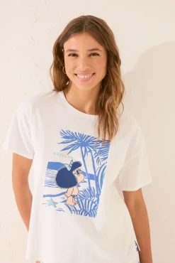 Women'secret Pijama corto Mafalda