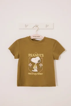 Crianças Women'secret Pijama corto infantil Snoopy algodón