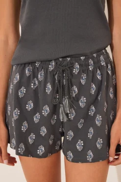 Women'secret Pijama corto tirantes algodón paisley