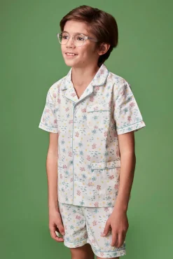 Crianças Gocco Pijama estampado fondo marino