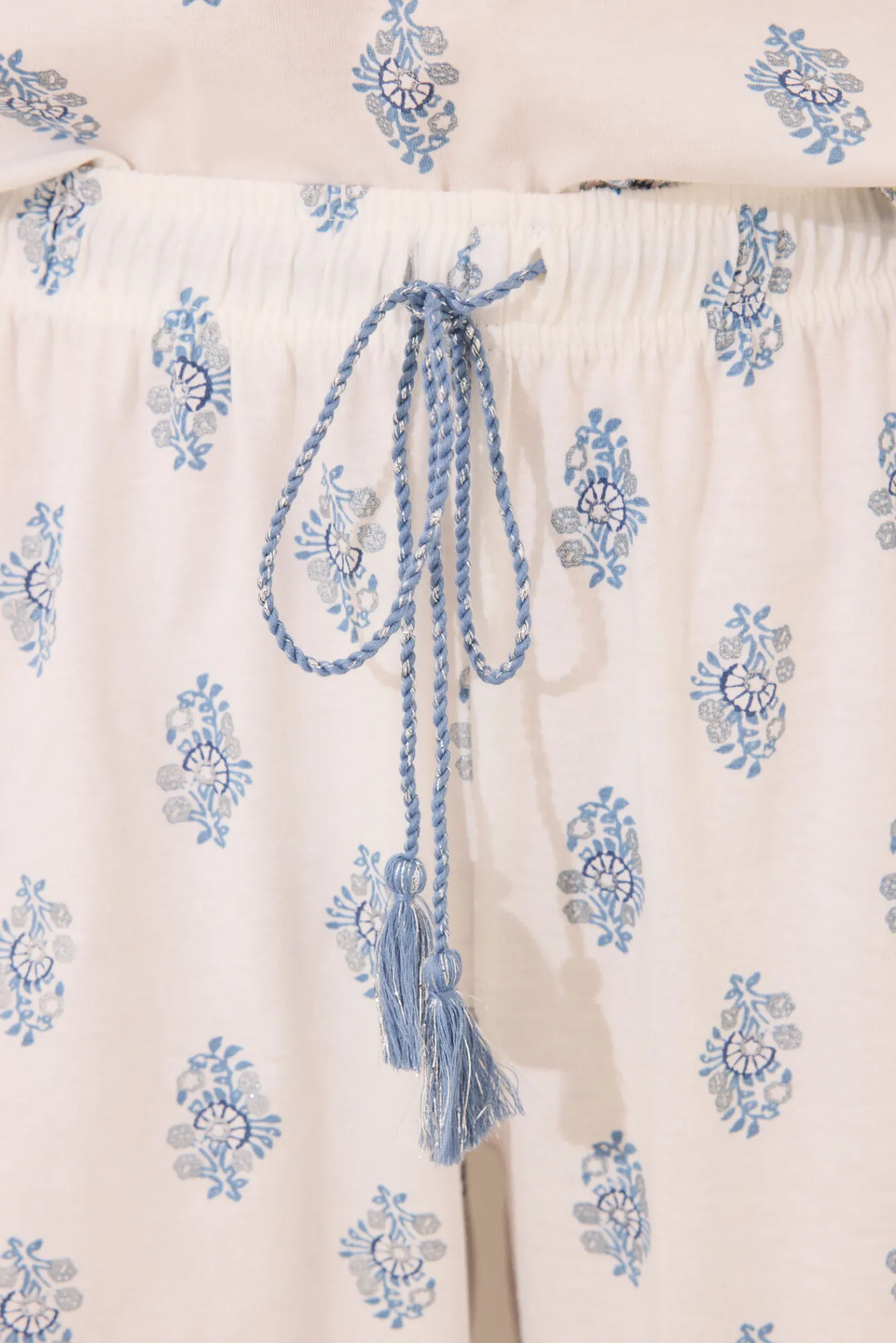 Women'secret Pijama largo 100% algodón paisley