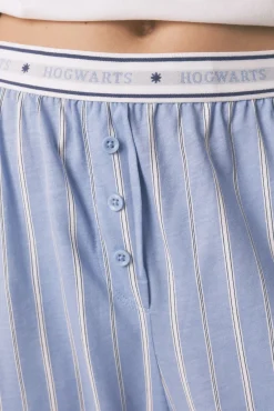Women'secret Pijama largo algodón Harry Potter rayas
