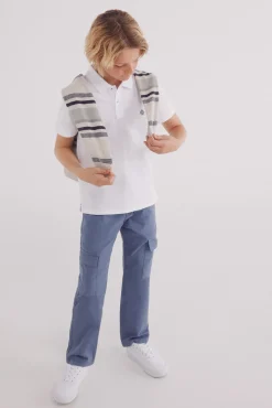 Crianças Springfield Kids Polo basico niño