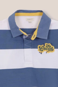 Crianças Gocco Polo de rayas estampado the locals