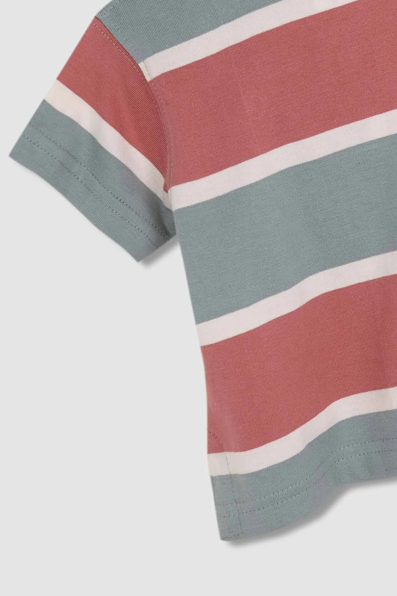 Crianças Gocco Polo de rayas tricolor