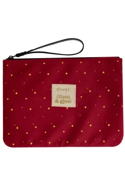 Mr. Wonderful Portatodo velvet granate - Glam & glow