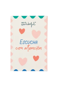 Mr. Wonderful Postal con grabador de mensaje audio - Escucha con atención lo que te dice mi corazón