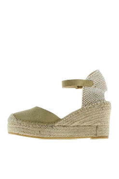Vidorreta Sandalia cuña yute beige