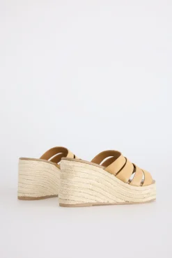 Slowlove Sandalia plataforma serraje