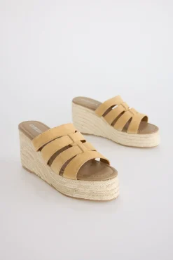 Slowlove Sandalia plataforma serraje
