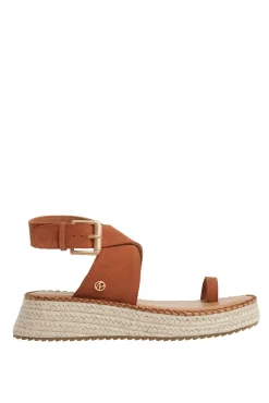 Pepe Jeans Sandalias De Cuña En Ante