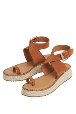 Pepe Jeans Sandalias De Cuña En Ante