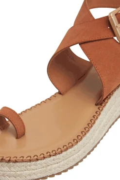 Pepe Jeans Sandalias De Cuña En Ante