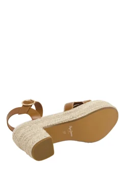 Pepe Jeans Sandalias Monograma Con Detalles Yute
