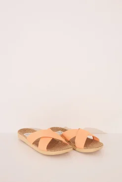 Women'secret Sandalias rafia tiras cruzadas