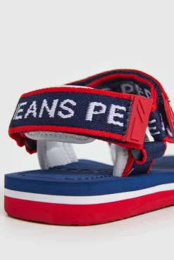 Crianças Pepe Jeans Sandalias Trek Con Cierre Velcro
