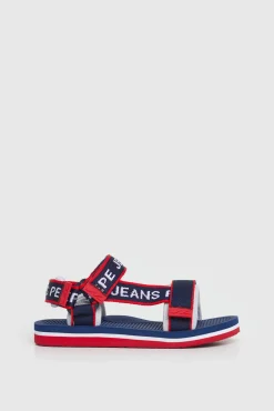 Crianças Pepe Jeans Sandalias Trek Con Cierre Velcro