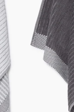 Textura Set 2 paños de cocina rizo 100% algodón