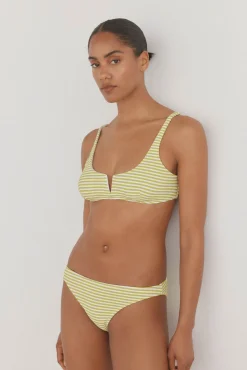 Pedro del Hierro Set bikini braga clásica y top balconette piqué