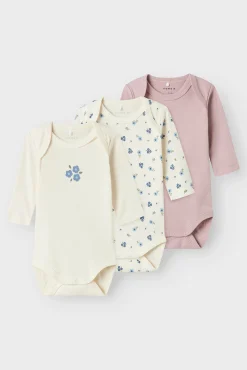 Crianças Name it Set de 3 bodies de bebe