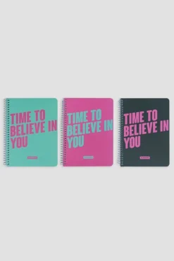 Crianças Mr. Wonderful Set de 3 libretas