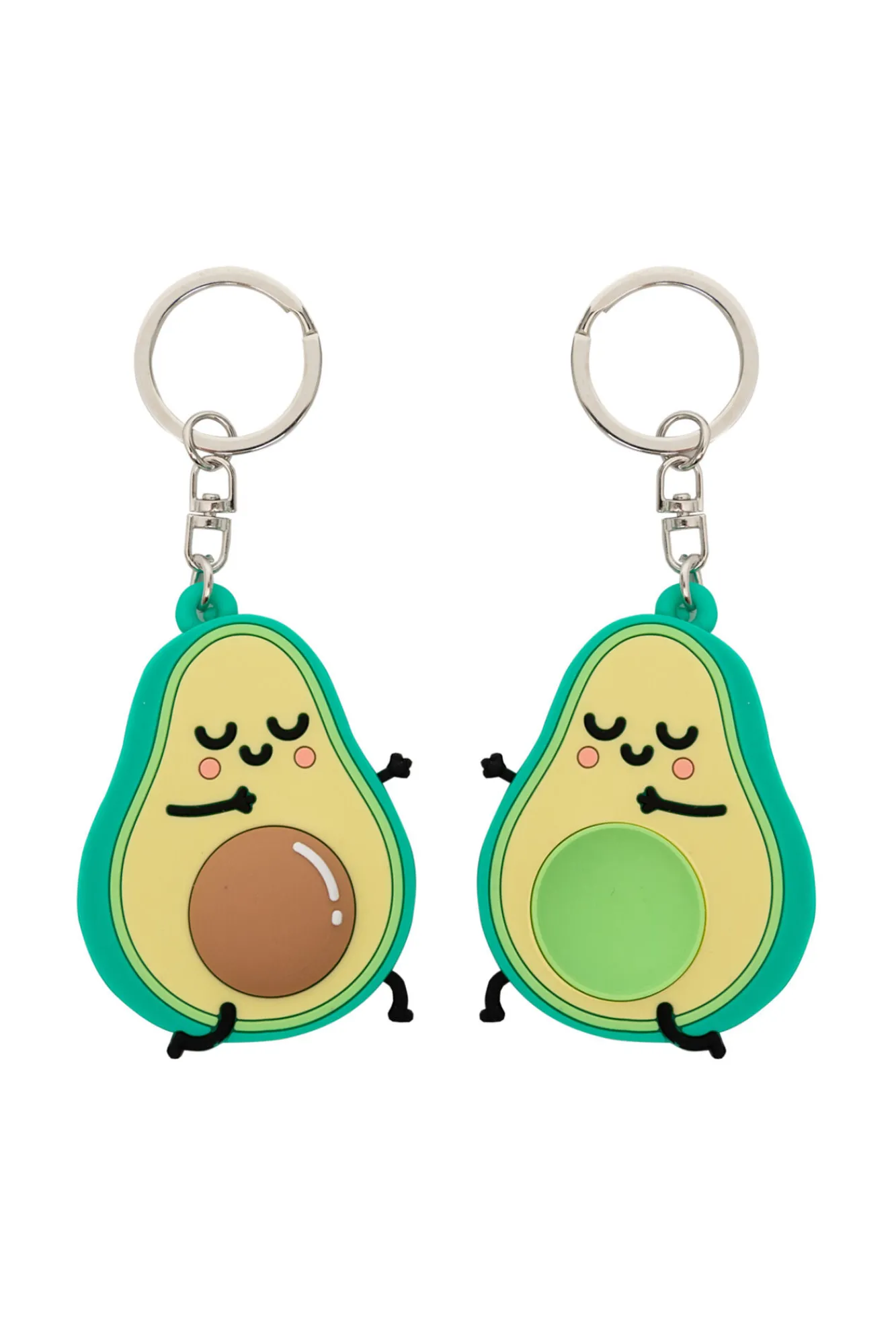 Mr. Wonderful Set de 2 llaveros - Aguacates