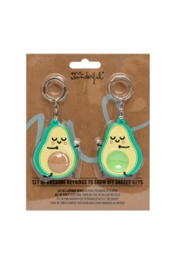Mr. Wonderful Set de 2 llaveros - Aguacates